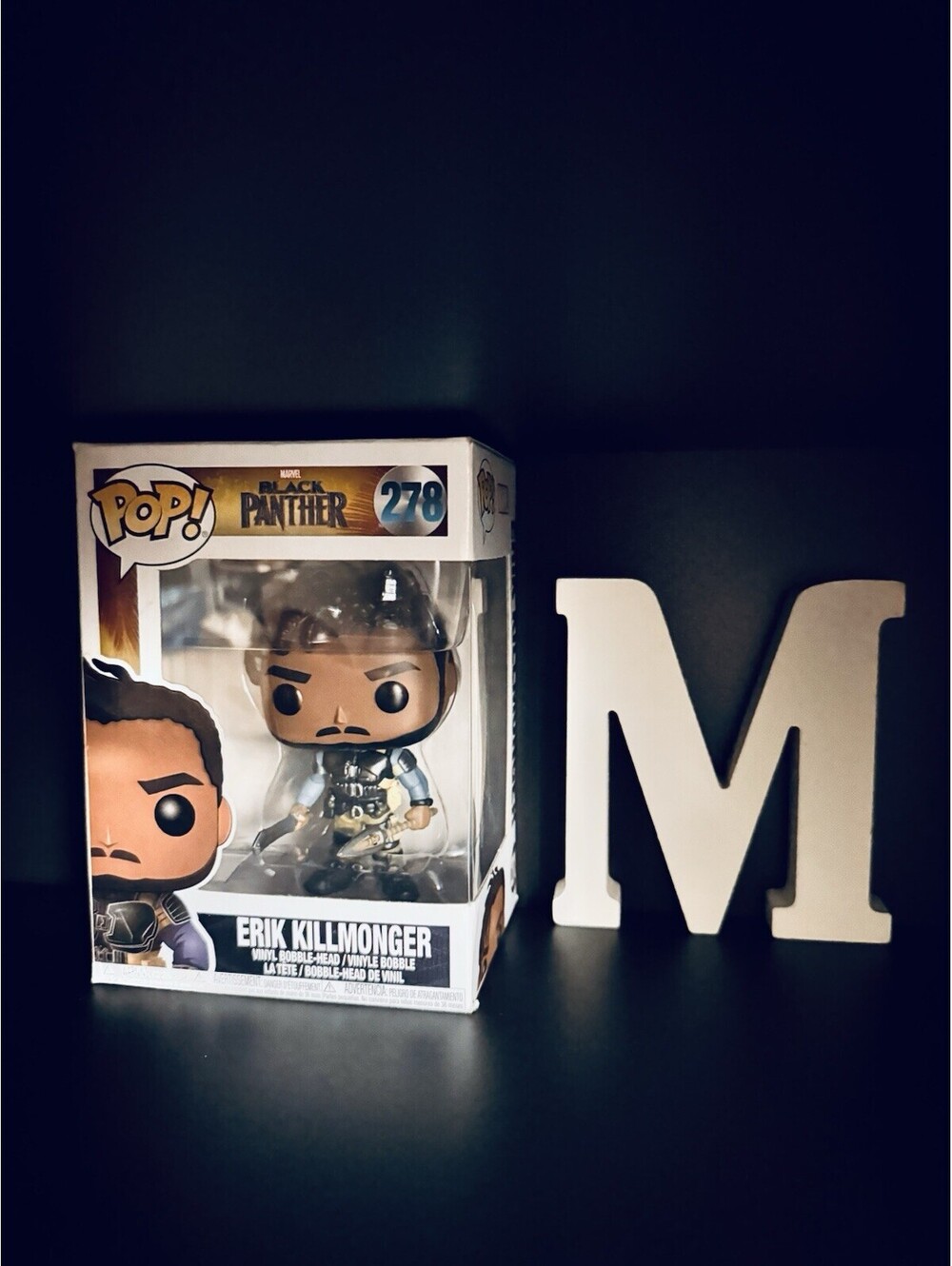 Funko Pop! Vinyl: Marvel - Erik Killmonger #278